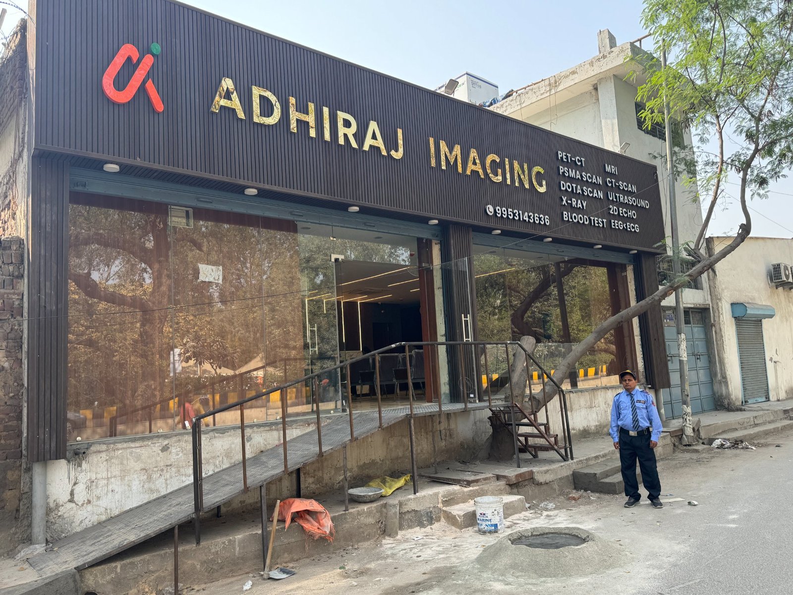 Adhiraj Imaging centre exterior — Dilshad Garden East Delhi